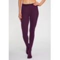 Strickstrumpfhose LAVANA, Damen, Gr. 32/34, lila (beere), Obermaterial: 70% Baumwolle, 28% Polyamid, 2% Elasthan, elastisch, Strumpfhosen, Thermosan, fein gestrickt und wärmend