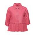 T-Shirt MAZE "42021227", Mädchen, Gr. S, pink (pink punch), Obermaterial: 100% Leder, Shirts