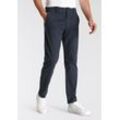 Chinohose LEVI'S "Chino Taper", Herren, Gr. 30, Länge 34, blau (navy), Web, Obermaterial: 98% Baumwolle, 2% Elasthan, gerade, unten schmal knöchellang, Hosen Chinohose, mit optimalem Stretchanteil