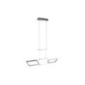 LED Zugpendelleuchte, ALU, Elemente beweglich, L 81,5 cm