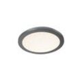 LED Deckenleuchte, dimmbar Crushed Ice Optik, D 30cm