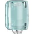 TORK Hand- und Wischtuchspender, Innenabrollung, HxBxT 356 x 248 x 232 mm, türkis / weiß, ab 4 Stk