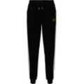 Jogginghose SERGIO TACCHINI "DAMARIND VELOUR TP Herren", Herren, Gr. L, EURO-Größen, schwarz, 80% BAUMWOLLE, 20% POLYESTER, Hosen, Trainingshose Herren, Jogginghose, Retro, Sporthose, Streetwear, Sale
