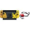 Nintendo Switch 32 GB [Pokémon Let's Go Pikachu/Evoli Edition inkl. Controller Gelb/Gelb und Pokéball Plus, Konsole ohne Spiel] gelb