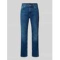 Straight Fit Jeans aus Baumwoll-Mix