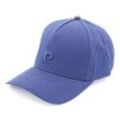 Dunkelblaue Baseball-Cap mit Logo-Details