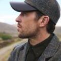 Harris Tweed Baseball-Kappe, Damen,  Braun, by Lands' End