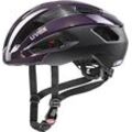 Uvex Rise CC Rennrad-Helm plum black matt 52-56 cm