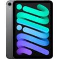 APPLE Tablet "iPad mini 2024 Wi-Fi + Cellular 128GB", Energieeffizienz: E (A-G), grau (space grau), 128 GB, Tablets_EBookReader