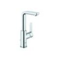 Grohe Lineare L-Size Waschtischarmatur 23296001 chrom, mit Ablaufgarnitur