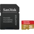 SanDisk Extreme micro SDHC, SDSDQXL-032G-G46A, 32 GB