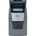 Rexel Optimum AutoFeed+ 100M Aktenvernichter P5, Vollautomatik, Mikroschnitt 2 x 15 mm, 34 l, 100 Blatt Schnittleistung, schwarz