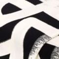 Viskose-Jersey "Modern", schwarz/weiß