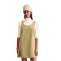 Minikleid MARC O'POLO DENIM "aus Organic Cotton Stretch", Damen, Gr. L, Normalgrößen, artichoke leaf, Obermaterial: 98% Baumwolle, 2% Elasthan, unifarben, weit kurz, Kleider Minikleid