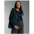 Steppweste TRIGEMA "TRIGEMA Weste aus bequemem Sweat-Material", Damen, Gr. L, blau (saphir), 70% Baumwolle, 30% Polyester, Westen Steppweste