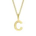 Kettenanhänger ONE ELEMENT "Buchstabe C Buchstaben Anhänger aus 333 Gelbgold", gold, Schmuckanhänger, Damen, C, Gelbgold 333 Gold, Gelbgold 333, Gold, Kettenanhänger, Buchstabenanhänger – ein persönliches Geschenk mit Bedeutung