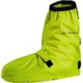 Fahrrad-Überschuh VAUDE "BIKE GAITER SHORT", Gr. 44/46 (L), gelb (neon gelb), Schuhüberzieher, mit reflektierenden Elementen, wasserabweisend