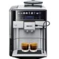SIEMENS Kaffeevollautomat "EQ6 plus s700 TE657503DE, Doppeltassenfunktion, Keramikmahlwerk", schwarz (edelstahl, schwarz), B:28cm H:38,5cm T:46,5cm, Kaffeevollautomaten, viele Kaffeespezialitäten, automatische Dampfreinigung, edelstahl, Kaffeevollautomat, Topseller