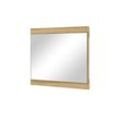 Spiegel - holzfarben - Holzwerkstoff,Glas - 92,8 cm - 72,5 cm - cm 3,6 - Möbel Kraft