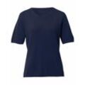 Pullover Rieke aus 100% Premium-Kaschmir Peter Hahn Cashmere blau