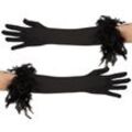 Handschuhe "Glamour", schwarz