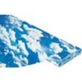 Baumwollstoff-Digitaldruck "Wolkenhimmel", Serie Ria, blau-color