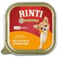 RINTI Gold Mini Truthahn & Kaninchen 16 x 100g Hundefutter