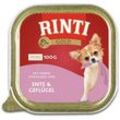 Rinti Gold mini Ente & Geflügel 16 x 100g Hundefutter