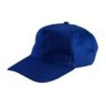 Leiber Snapback Cap, blau