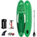 Inflatable SUP-Board AQUA MARINA "Breeze iSUP BT-21BRP" Wassersportboards Gr. 9'10 - 300cm 300 cm, grün (hellgrün) Stand Up Paddle
