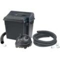 Ubbink Teichfilter FiltraClear 2500 PlusSet (Set), mit UVC-Klärer, für Teiche bis: 2.500 l/h, schwarz