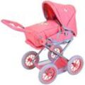 Knorrtoys® Kombi-Puppenwagen Ruby - NICI Spring, mit Wickeltasche, rosa