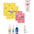 BEAUTY GLAM Gesichtspflege-Set Your Daily Glow Up, 9-tlg., weiß