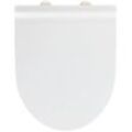 WENKO WC-Sitz Exclusive Nr. 6 (1-St), aus Duroplast, mit Absenkautomatik, weiß