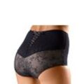 PETITE FLEUR GOLD Panty-Ouvert schwarz Gr. 32/34 für Damen. Figurbetont