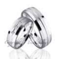 Trauringe123 Trauring Hochzeitsringe Verlobungsringe Trauringe Eheringe Partnerringe aus 925er Silber mit Stein