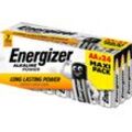 Energizer 24er Box Alkaline Power AA Batterie, (24 St), schwarz|silberfarben