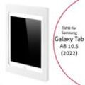 TabLines TWH036W Tablet Wandhalterung für Samsung Tab A8 10.5 (2022), weiß