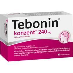 Tebonin konzent 240 mg Filmtabletten 80 St