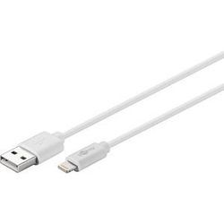 goobay USB 2.0 A/Lightning Kabel 2,0 m weiß