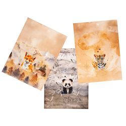 Sweat-Coupon "Fuchs & Tiger & Panda"