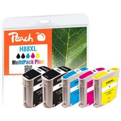 Peach Spar Pack Plus Tintenpatronen ersetzt HP No. 88XL