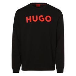 HUGO Sweatshirt Herren bedruckt, schwarz