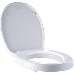 WC-Sitzerhöhung Top mit Soft-Close weiß - weiß