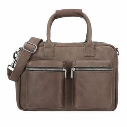 Cowboysbag Little Bag Handtasche Leder 31 cm storm grey