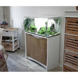 Fluval Unterschrank Deluxe für Flex 123 L weiß