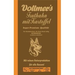 Vollmers Truthahn mit Kartoffel 2 x 15 kg Hundefutter Vollmer's