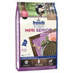 2,5 kg Bosch Mini Senior Hundefutter für ältere Hunde kleiner Rassen