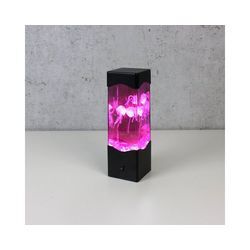 SATISFIRE LED Dekolicht Jellyfish Lampe Aquarium 3 schwimmende Quallen Farbwechsel USB RGB