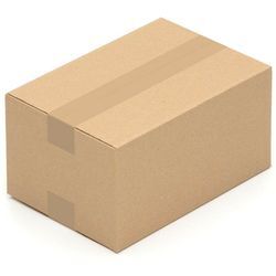 100 Kartons Schachteln 300x200x150mm Falt-Schachtel - Braun